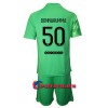 Virallinen Fanipaita + Shortsit Maalivahdin Paris Saint-Germain Gianluigi Donnarumma 50 Kolmas Pelipaita 2021-22 - Lasten